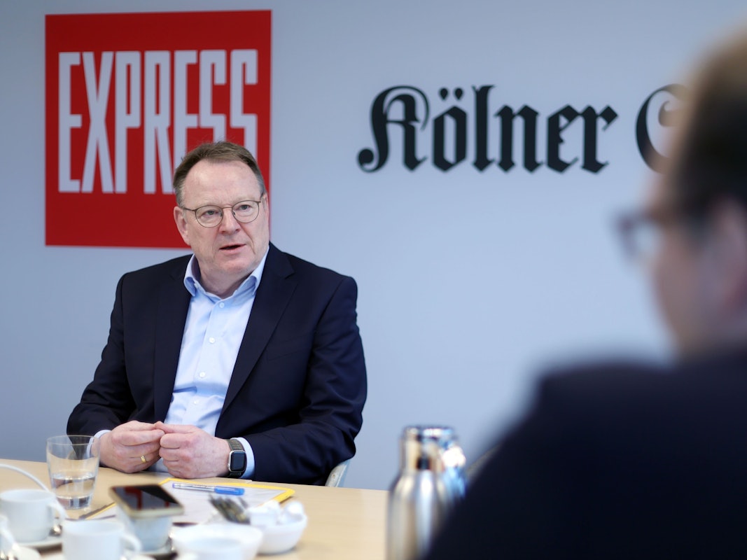 26.11.2025, Köln: Interview mit dem Oberbürgermeister Torsten Burmester. Foto: Martina Goyert