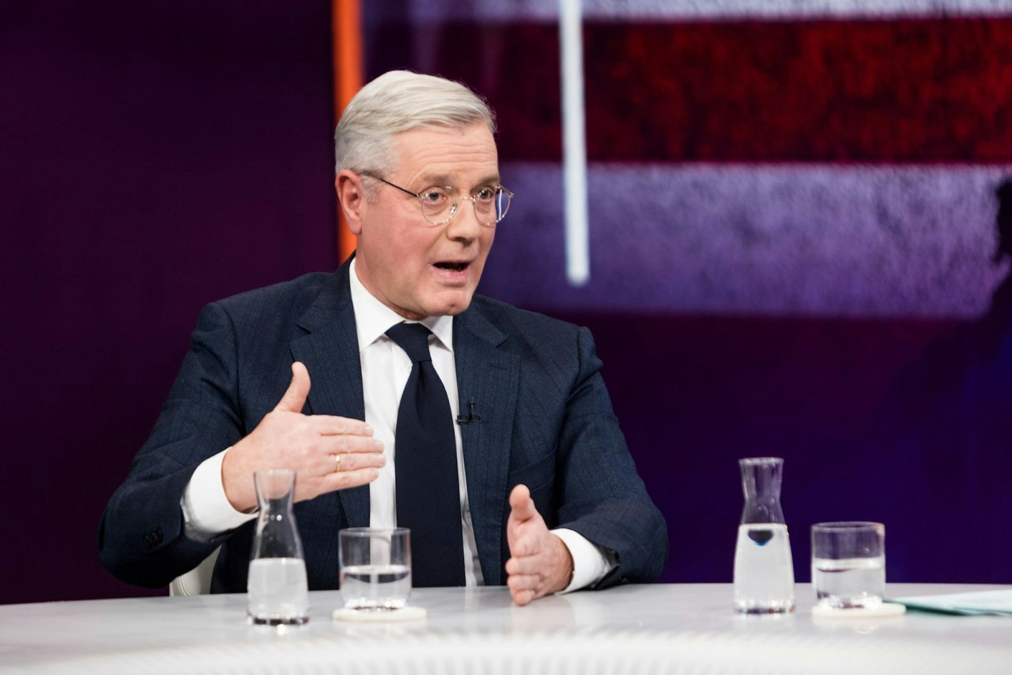 Norbert Röttgen (CDU), Mitglied des Auswärtigen Ausschusses, wurde laut bei „Maybrit Illner“. (Bild: ZDF/Thomas Kierok )