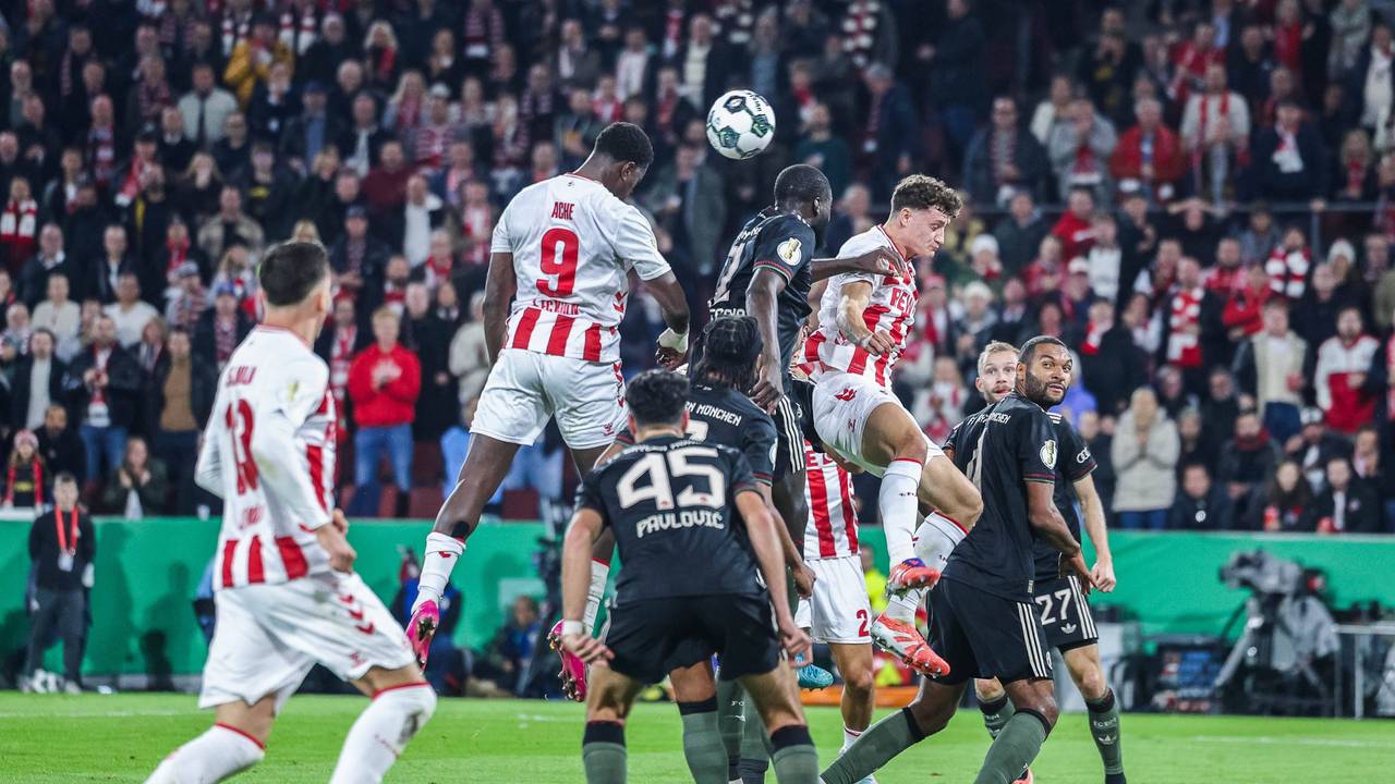 Ragnar Ache trifft gegen die Bayern.
