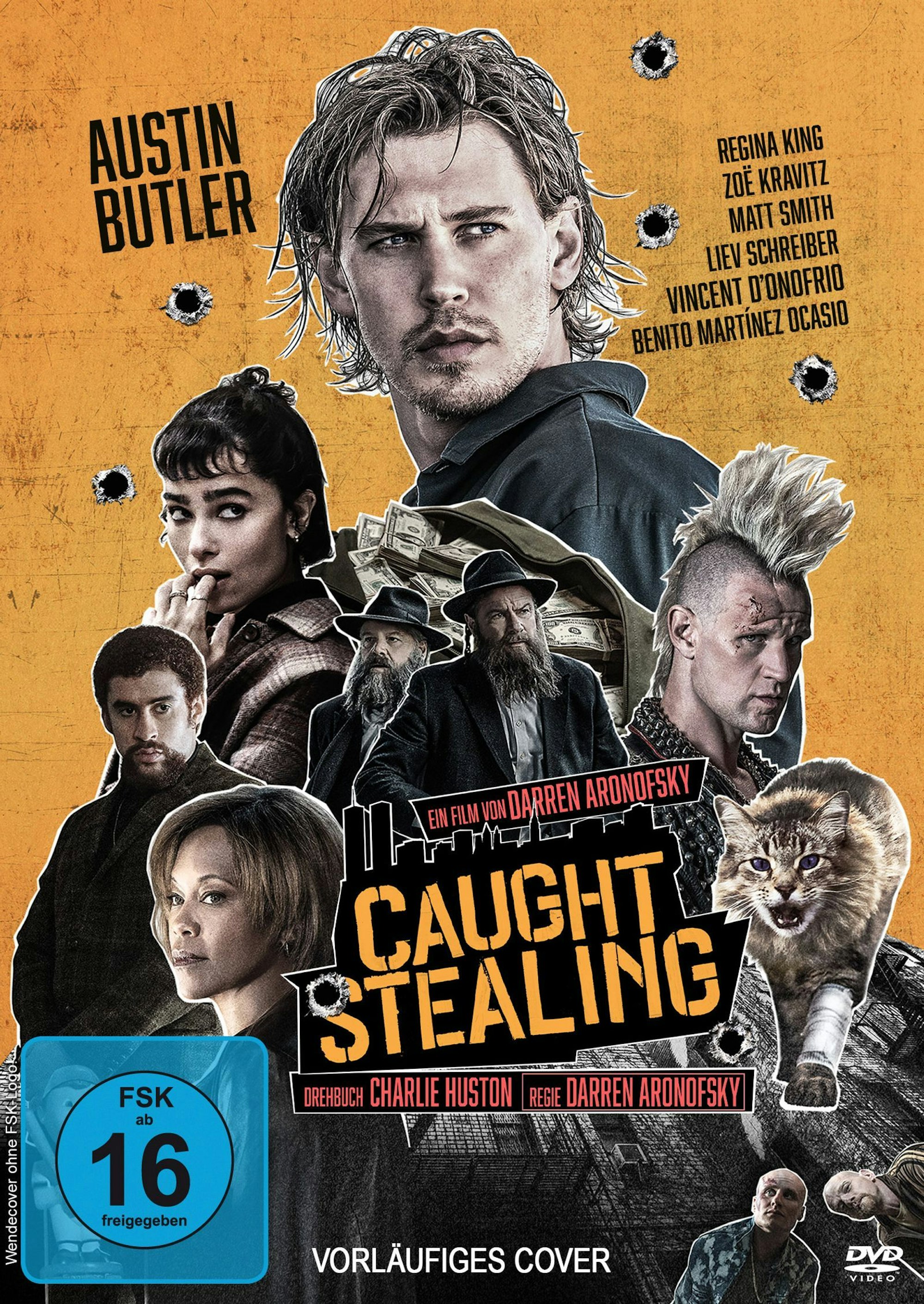 „Caught Stealing“ basiert auf dem gleichnamigen Roman des US-Schriftstellers Charlie Huston, der die Drehbuchadaption seines eigenen Stoffes übernahm. (Bild: Plaion Pictures)