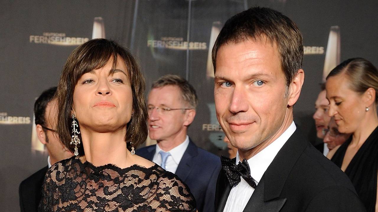 Moderatorin Maybrit Illner und René Obermann, hier bei der Verleihung des Deutschen Fernsehpreises 2012, haben sich getrennt.