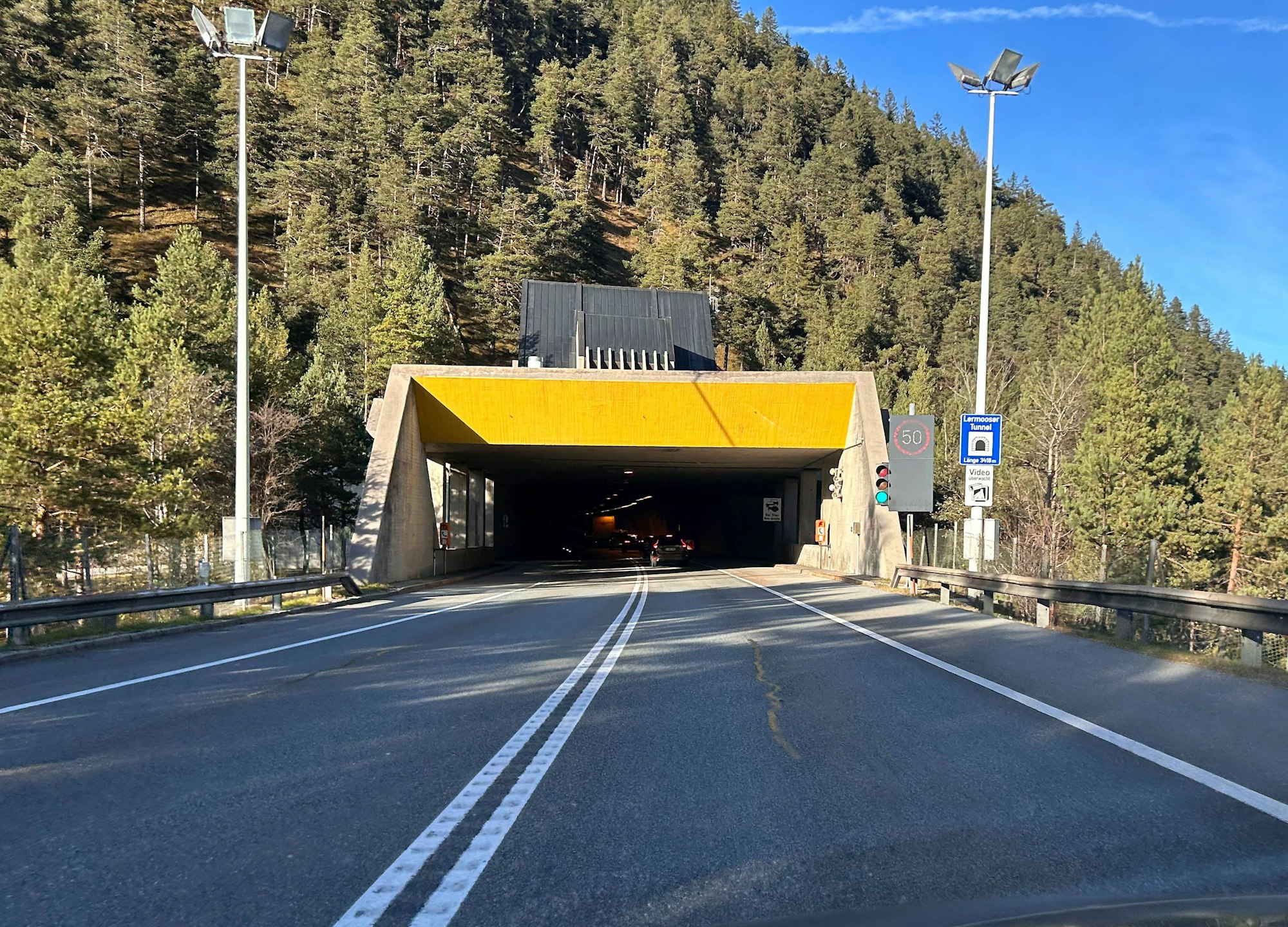 Blick unter dem Fernpass