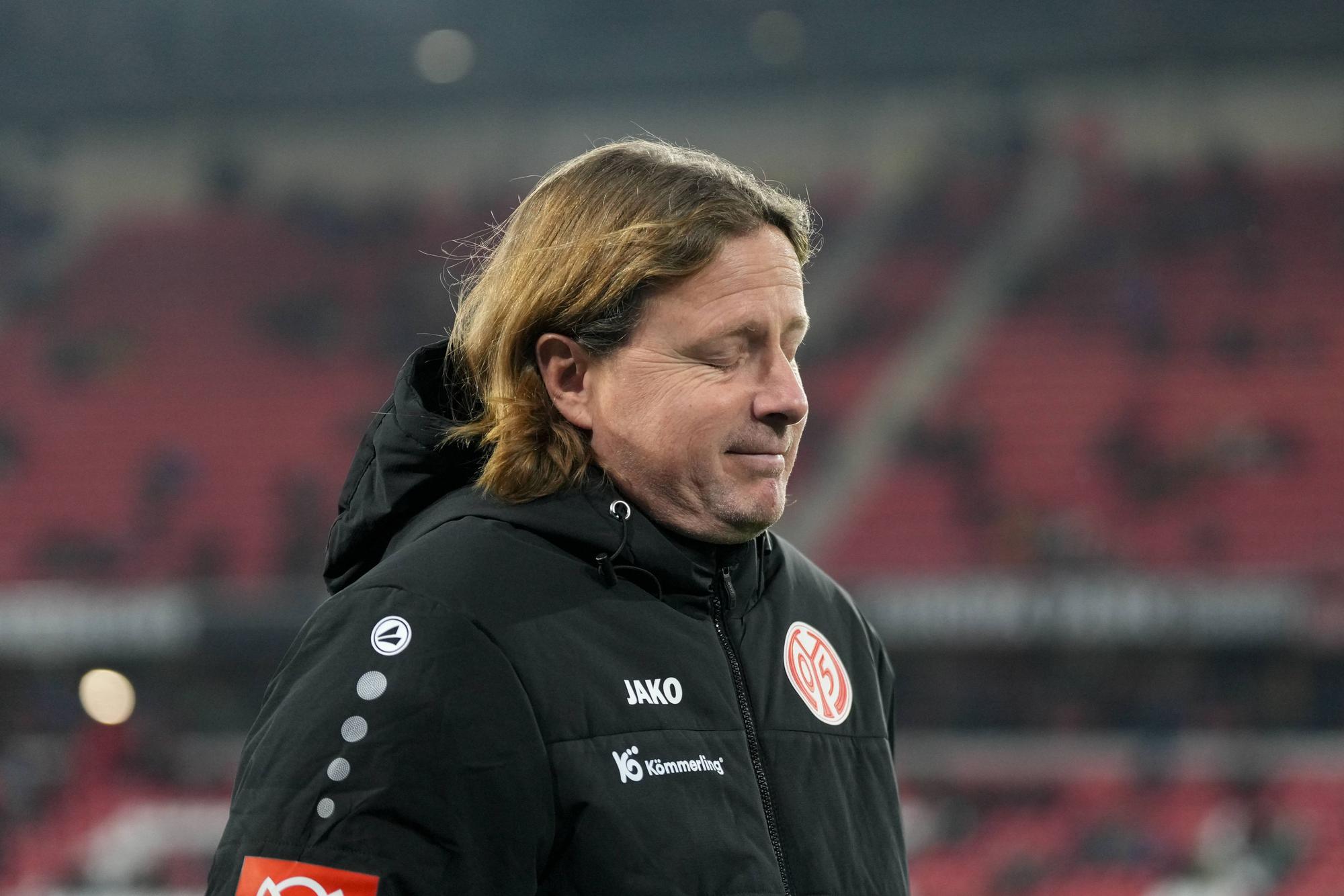 Bo Henriksen mit geschlossenen Augen.