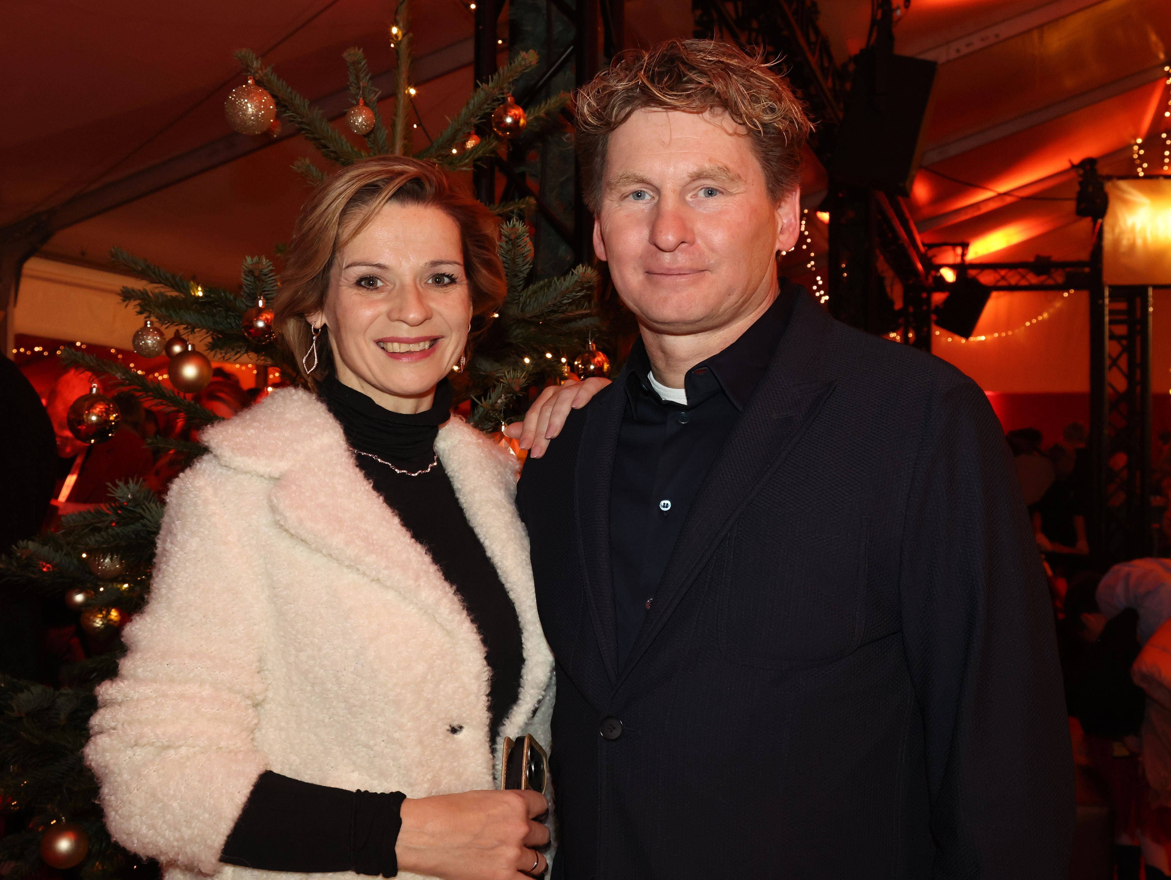 Katja und Ilja Smitt im Weihnachtscircus.