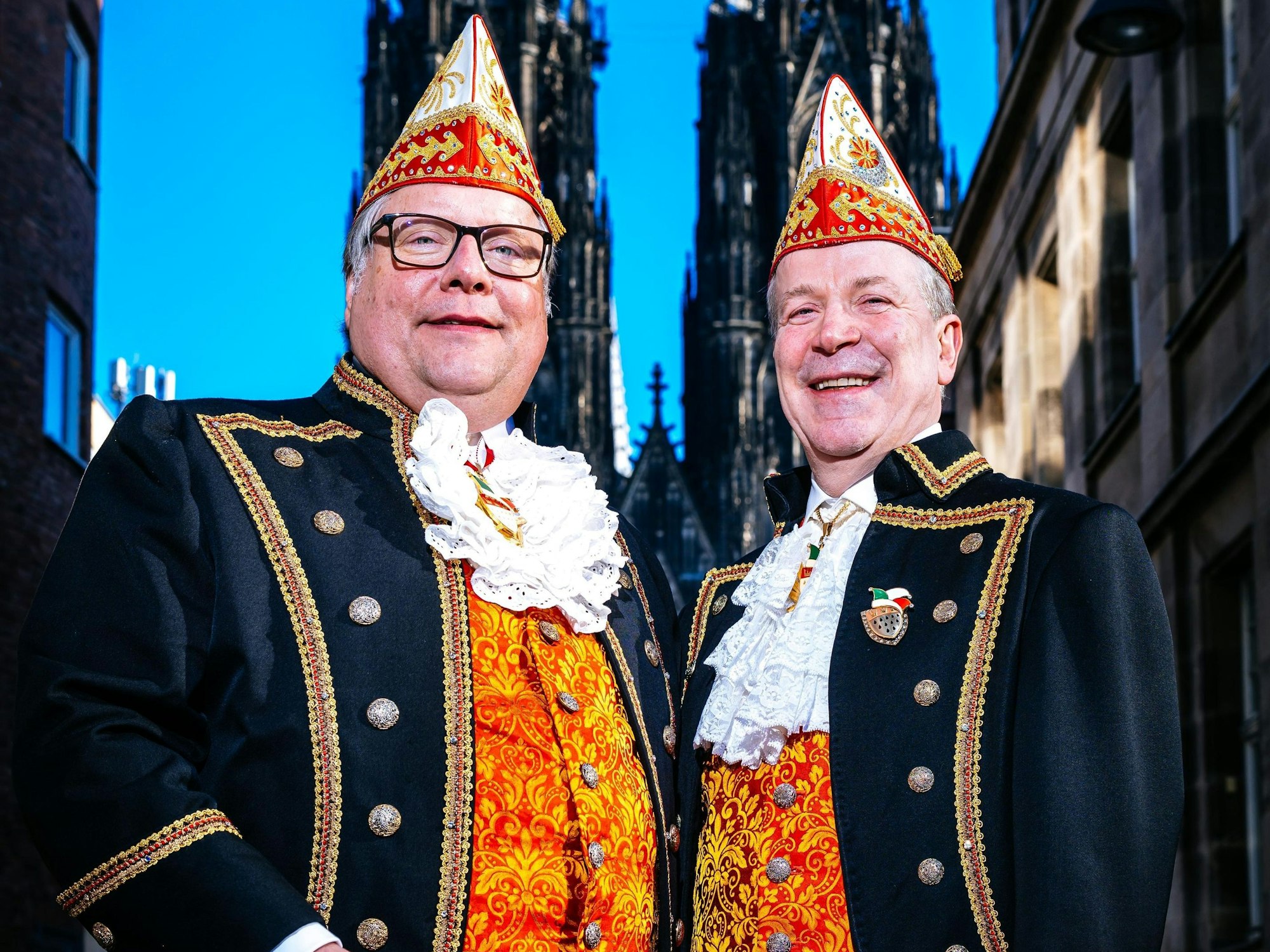 Lutz Schade zusammen mit Christoph Kuckelkorn.