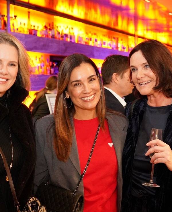 Monica Meier-Ivancan, Jana Ina Zarrella und Gabi Pannicke bei der Feier von „Mutige Kinder“.