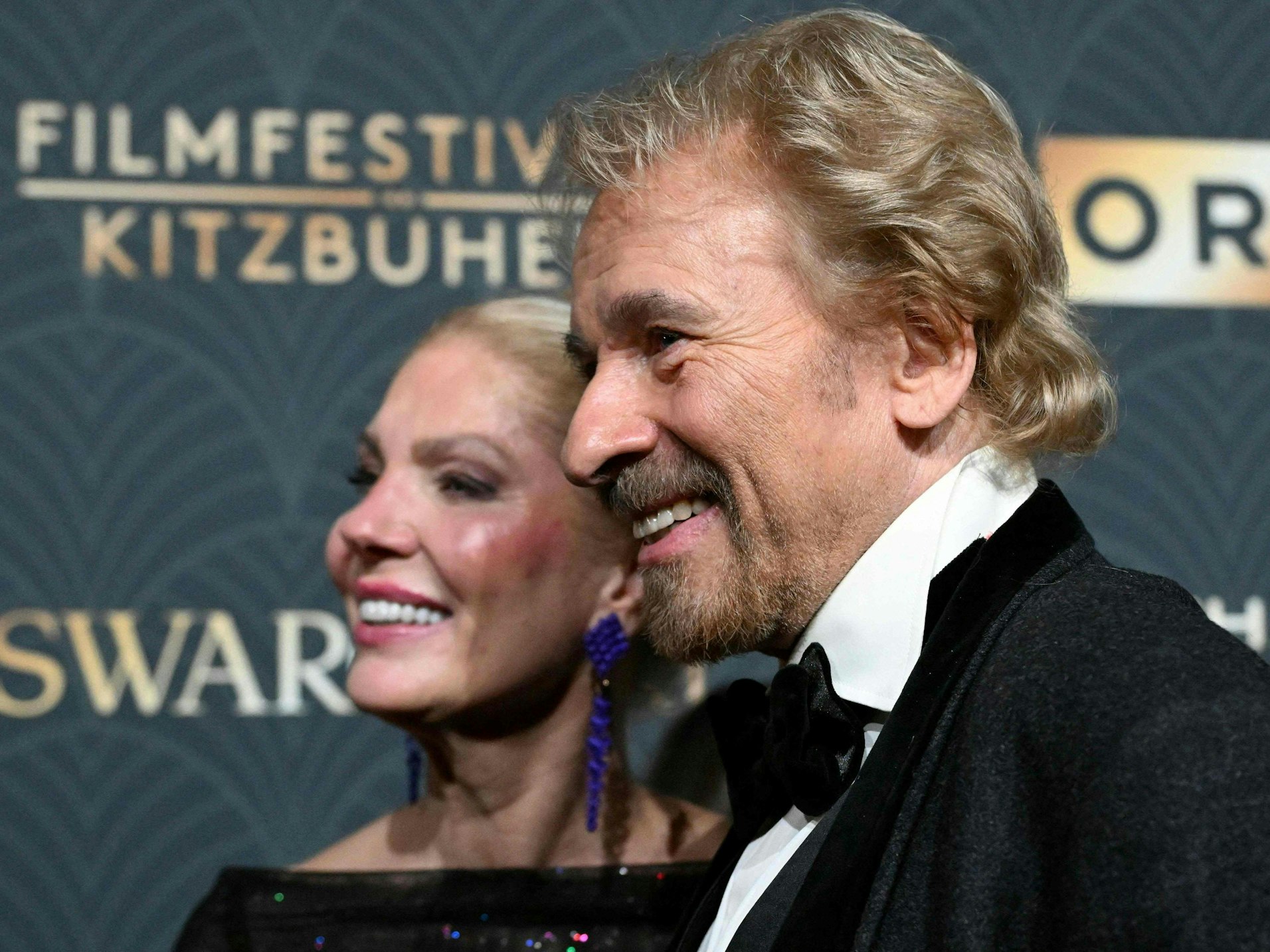 Thomas Gottschalk und seine Frau Karina Mroß