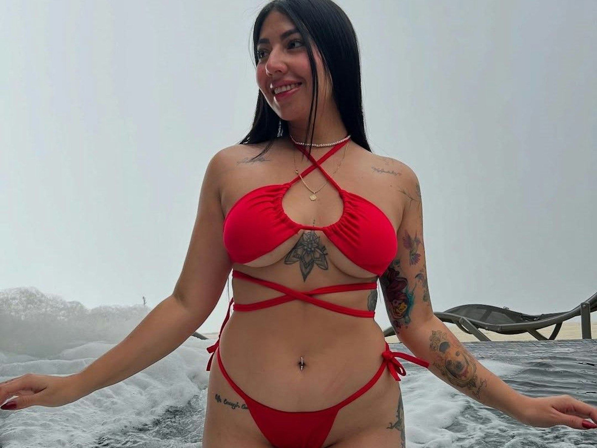 Die kolumbianische Influencerin Karen Sofía Quiroz Ramírez (hier im Mai) ist tot.