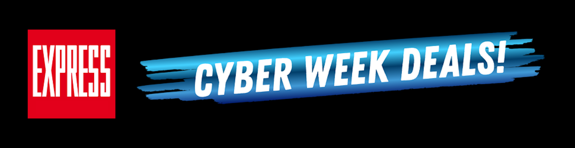 Cyber Week EXPRESS Page Banner 970 x 250