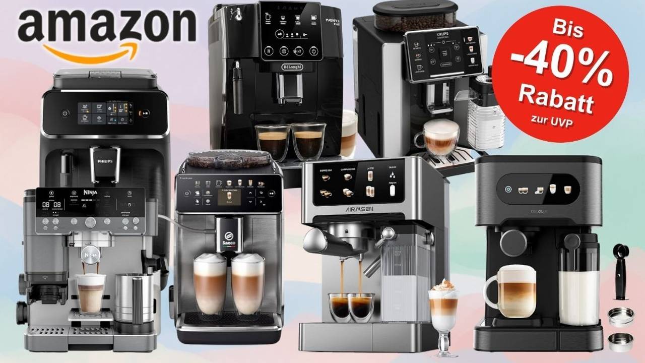 Kaffeevollautomaten von De’Longhi Magnifica Start - Perfetto, Philips Kaffeevollautomat 2200 Series und viele mehr.
