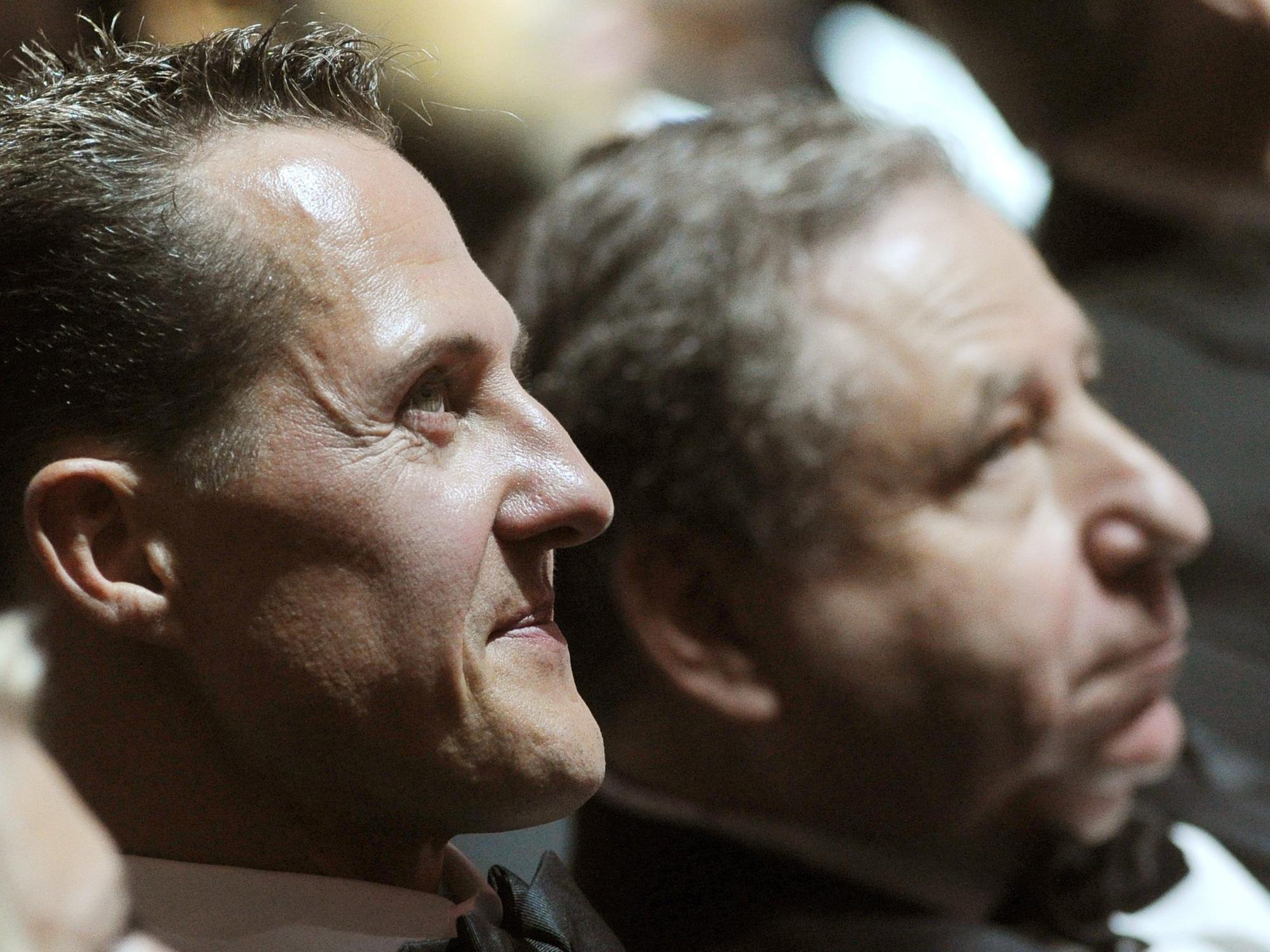 Der ehemalige Formel-1-Rennfahrer Michael Schumacher bei der Veranstaltung "GQ Männer des Jahres“ in der Komischen Oper.