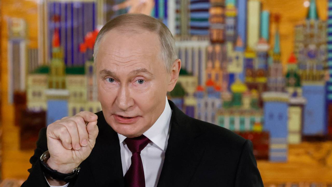 Der russische Präsident Wladimir Putin am 2. Dezember bei einem Treffen mit Medienvertretern.