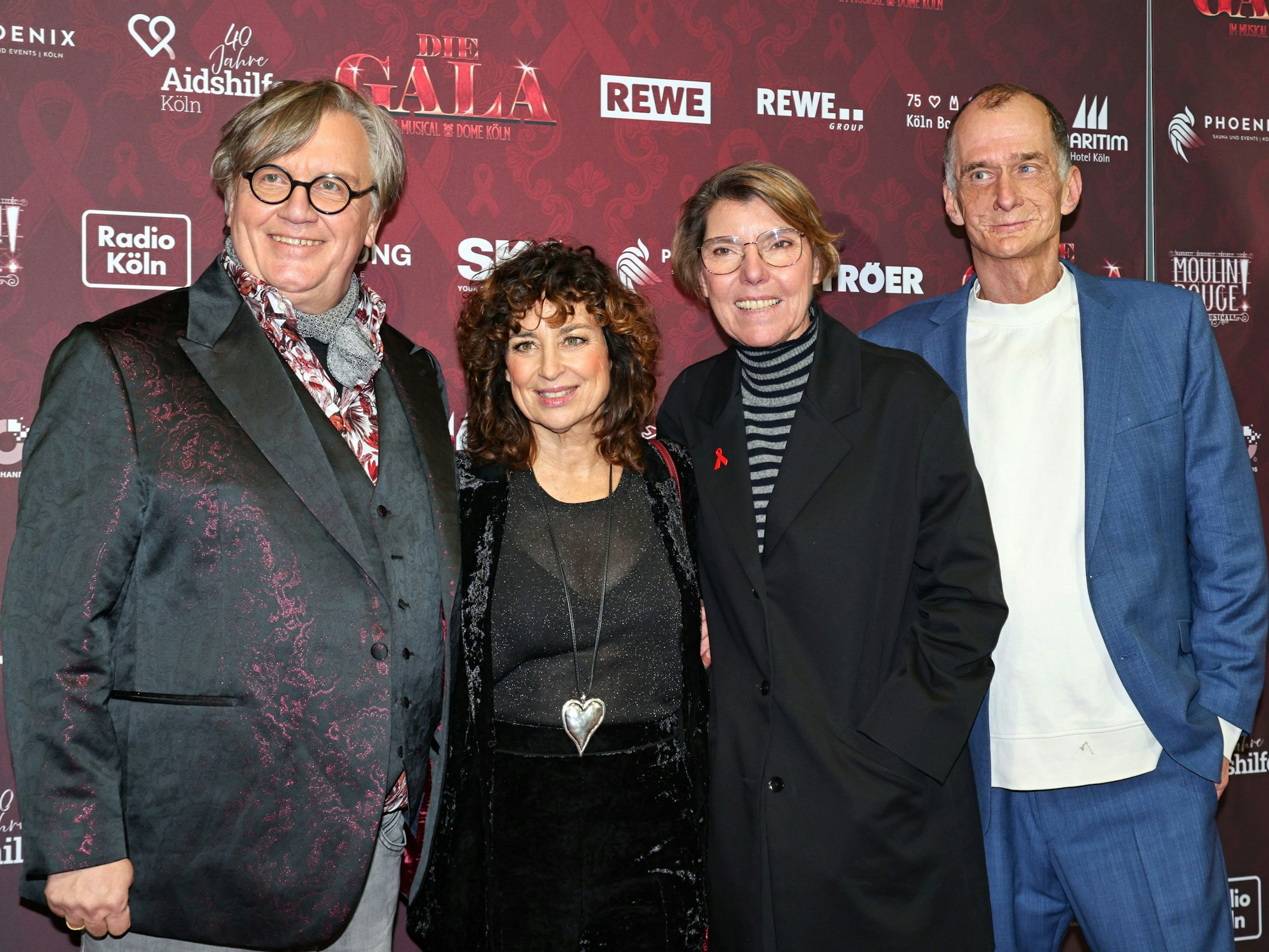 Hape Kerkeling mit Isabel Varell, Bettina Böttinger und Georg Uecker.