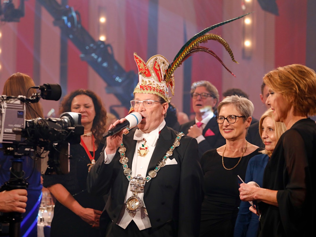 Christoph Kuckelkorn bei der Proklamation im Gürzenich.