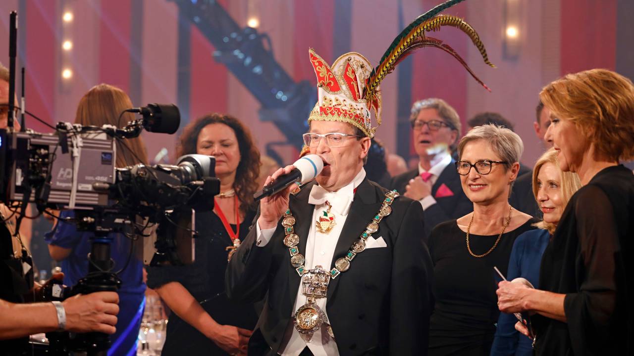 Christoph Kuckelkorn bei der Proklamation im Gürzenich.