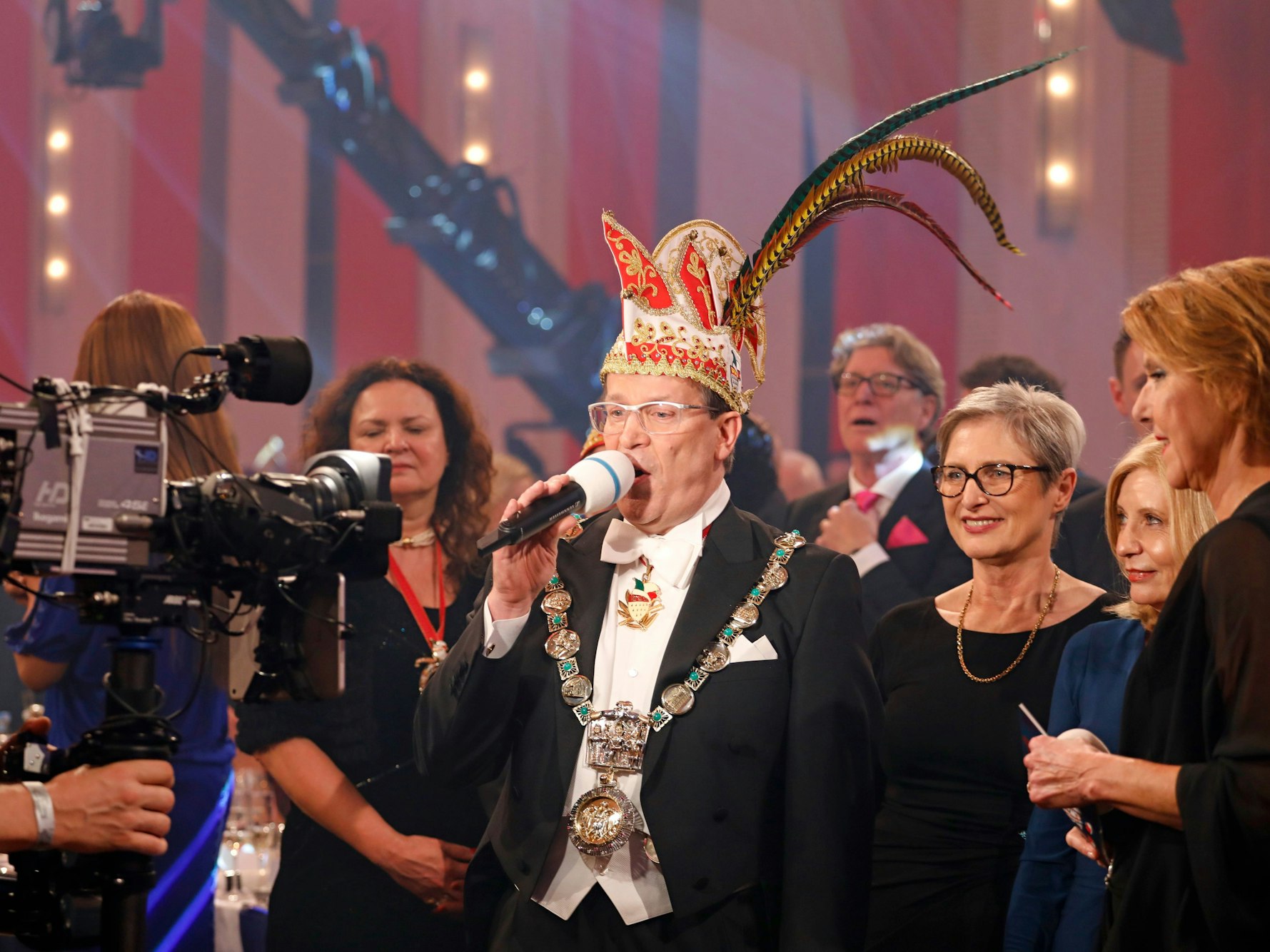 Christoph Kuckelkorn bei der Proklamation im Gürzenich.
