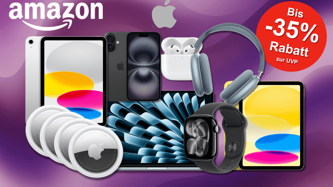 iPad, Apple Watch, AirPods, MacBooks, iPhones und mehr im Sale!