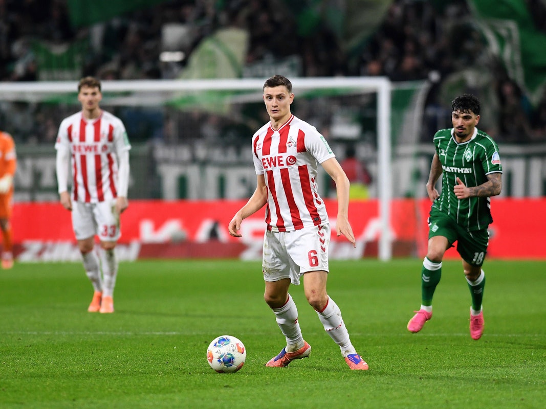 Eric Martel am Ball.