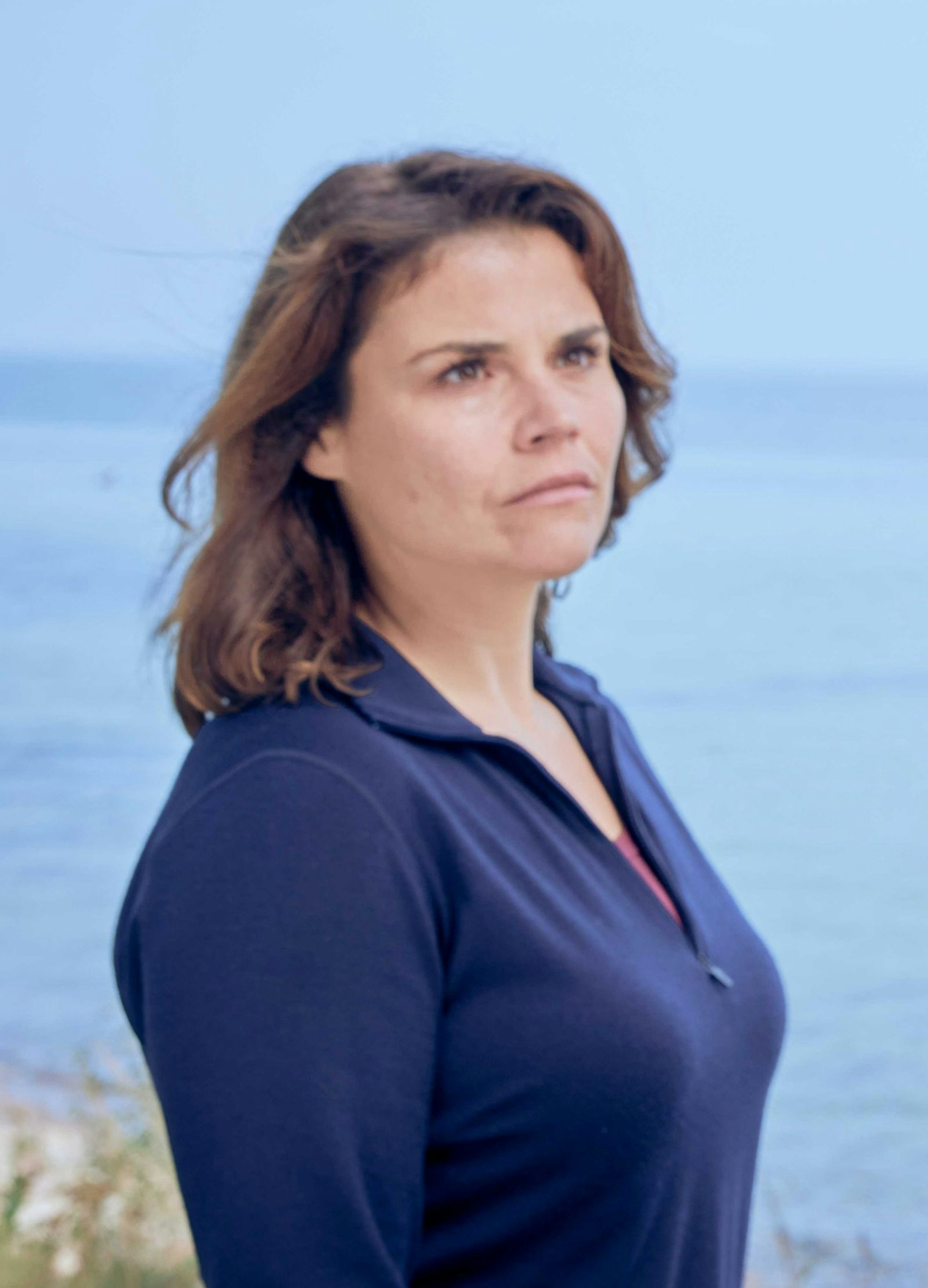 Eine leidenschaftliche Krimi-Guckerin sei sie, erzählt Katharina Wackernagel. In „Stralsund - Die rote Linie“ darf sie wieder selbst ermitteln. (Bild: ZDF / Sandra Hoever)