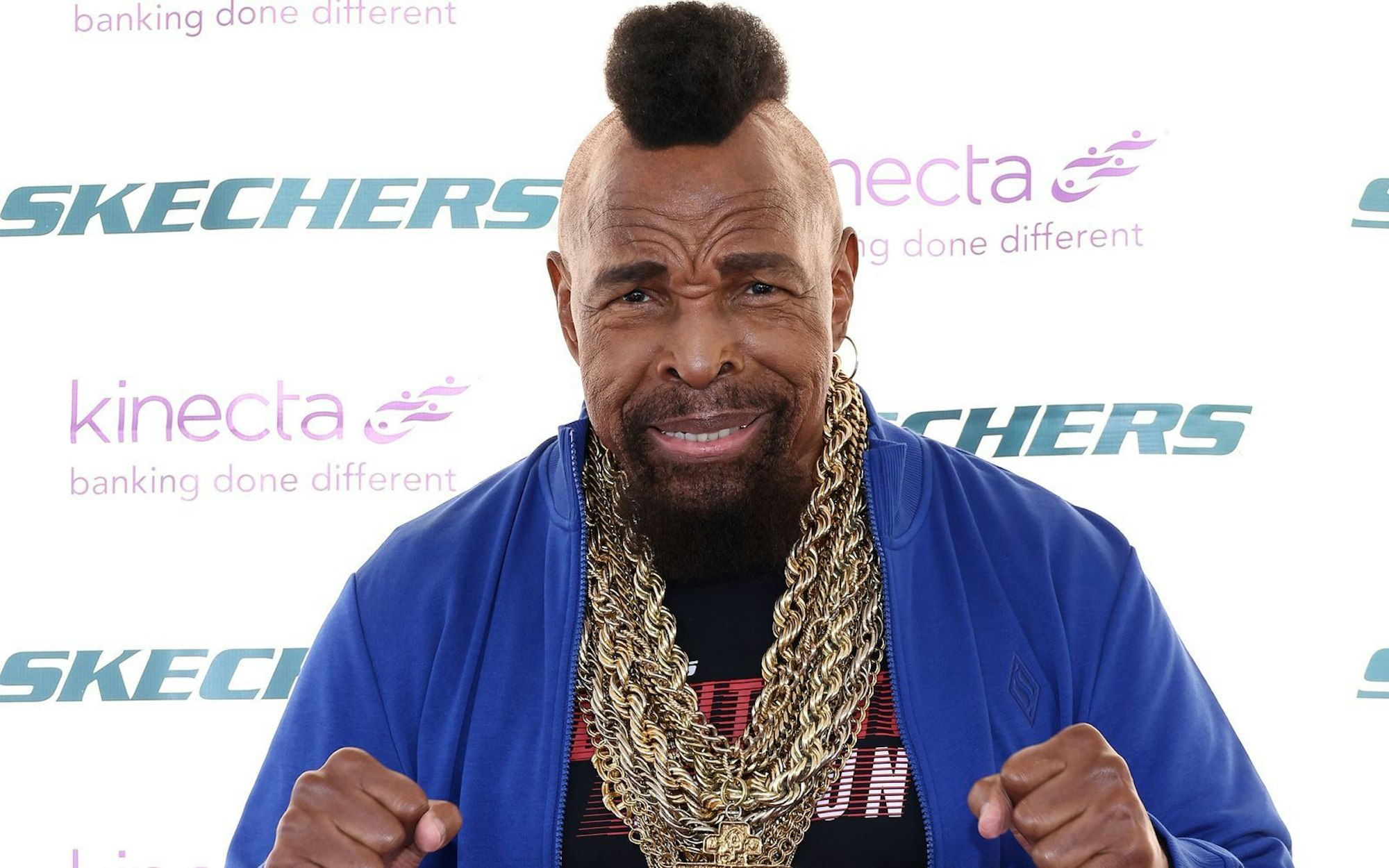 Als Schauspieler konnte er keine großen Rollen mehr verzeichnen, als er selbst ist Mr. T aber immer noch eine prominente Marke. (Bild: Tommaso Boddi/Getty Images for Skechers)