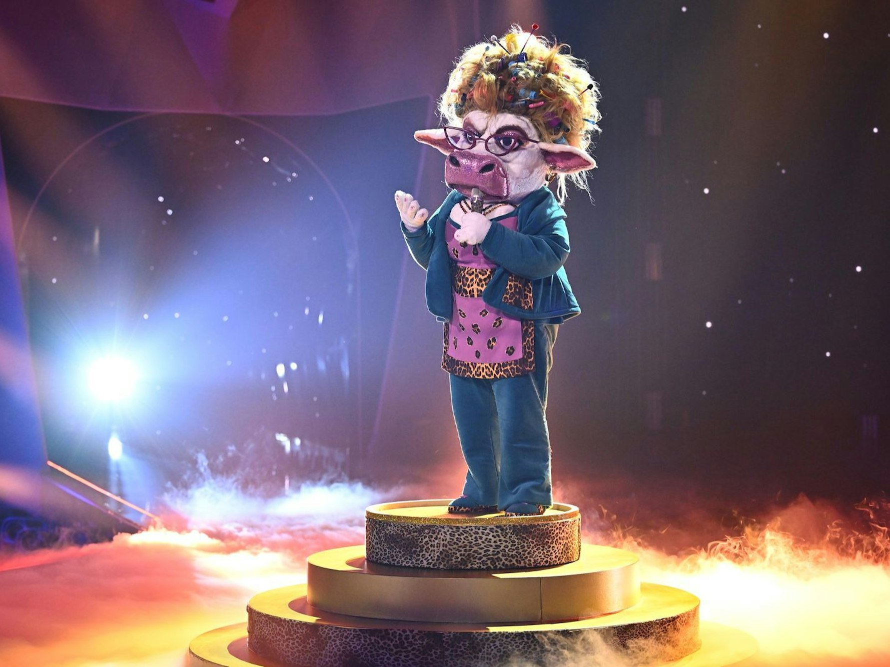 Muuhinka lieferte mit „One Moment In Time“ von Whitney Houston einen ganz besonderen „Muuhment“ und die wohl beste Gesangsleistung der Staffel. (Bild: Joyn/Willi Weber)