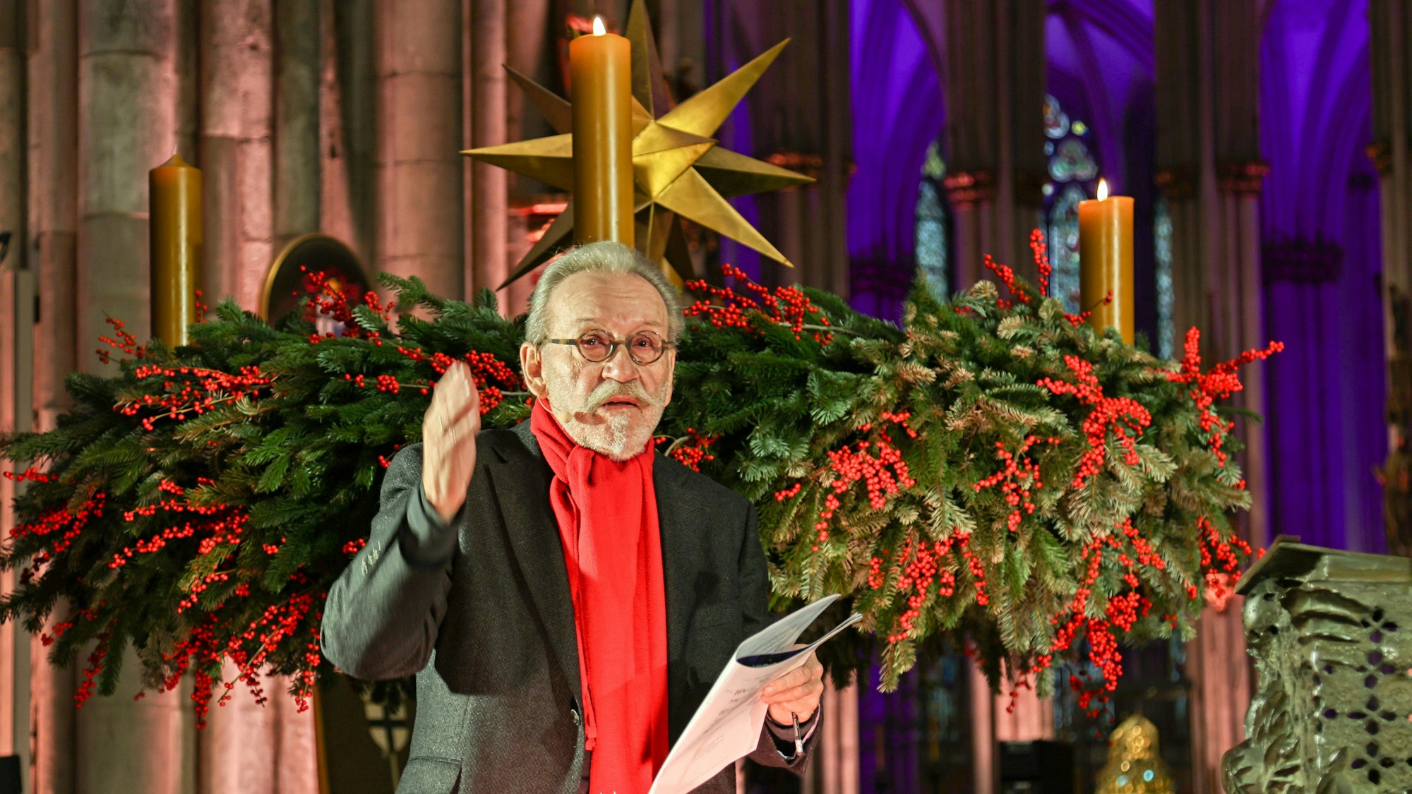Janus Fröhlich im Kölner Dom.