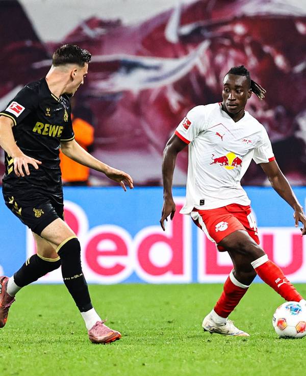 Zwei Bundesliga-Juwelen im Zweikampf: Said El Mala und Yan Diomande.