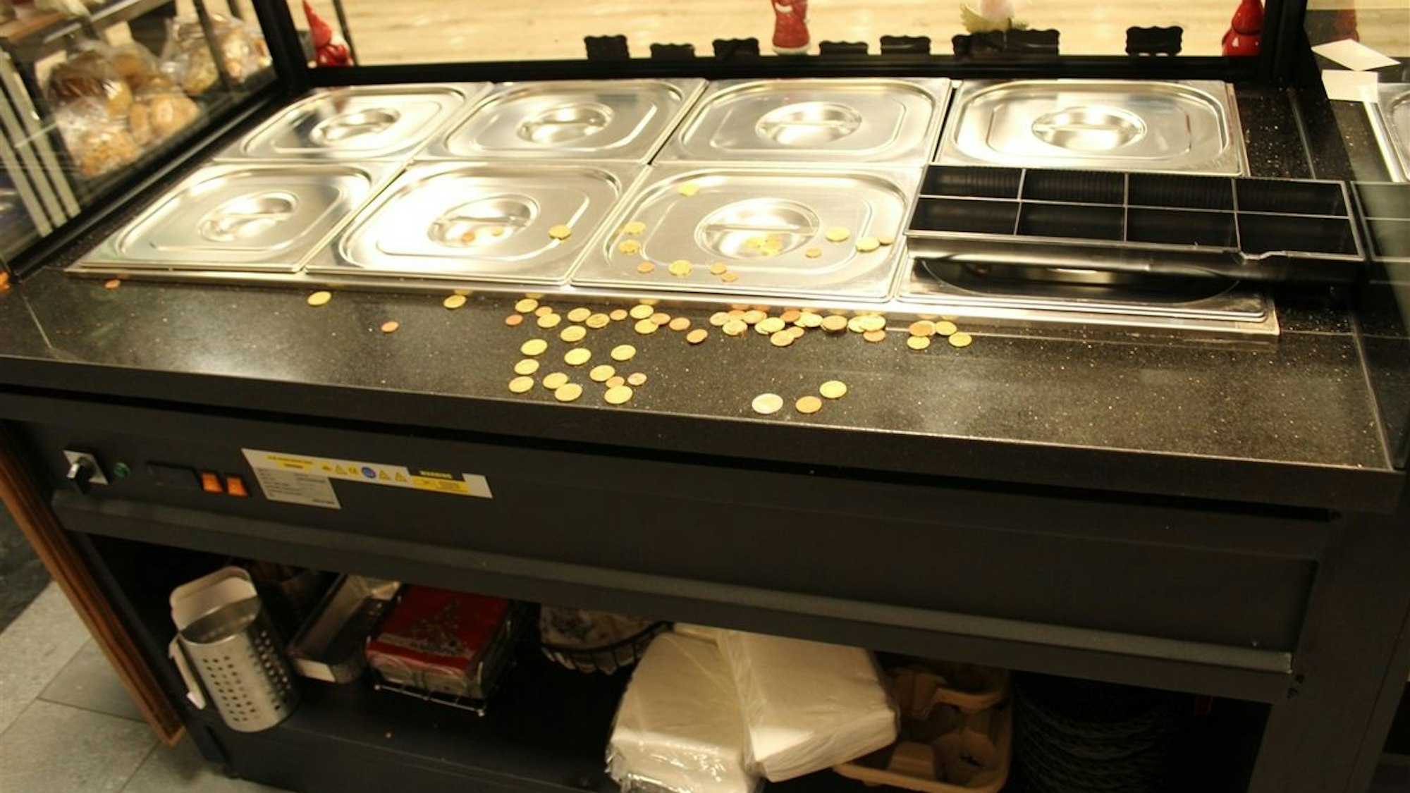 Einbruch in eine Bäckerei in Rösrath.