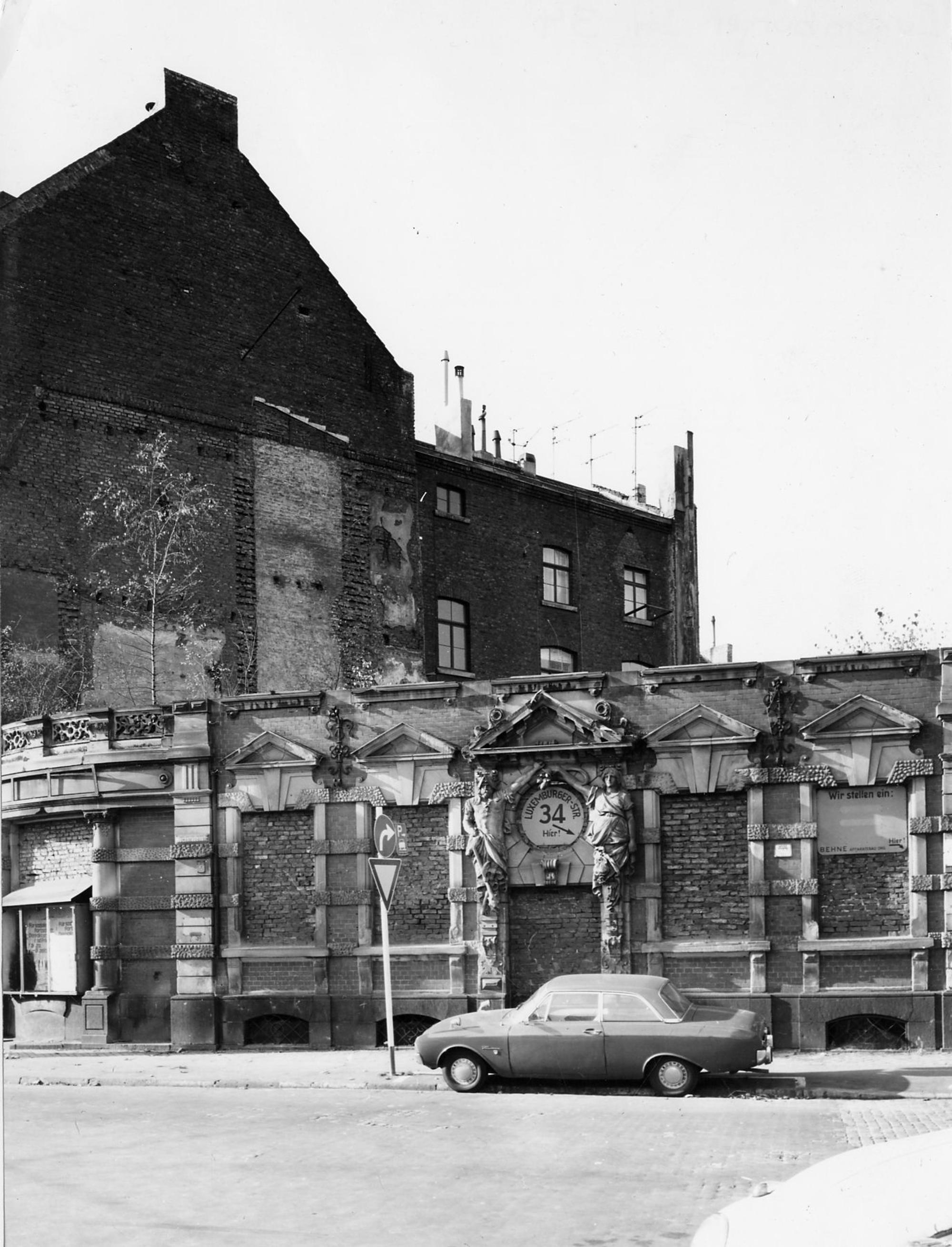 Das Haus Luxemburger Straße 34 nach dem Zweiten Weltkrieg