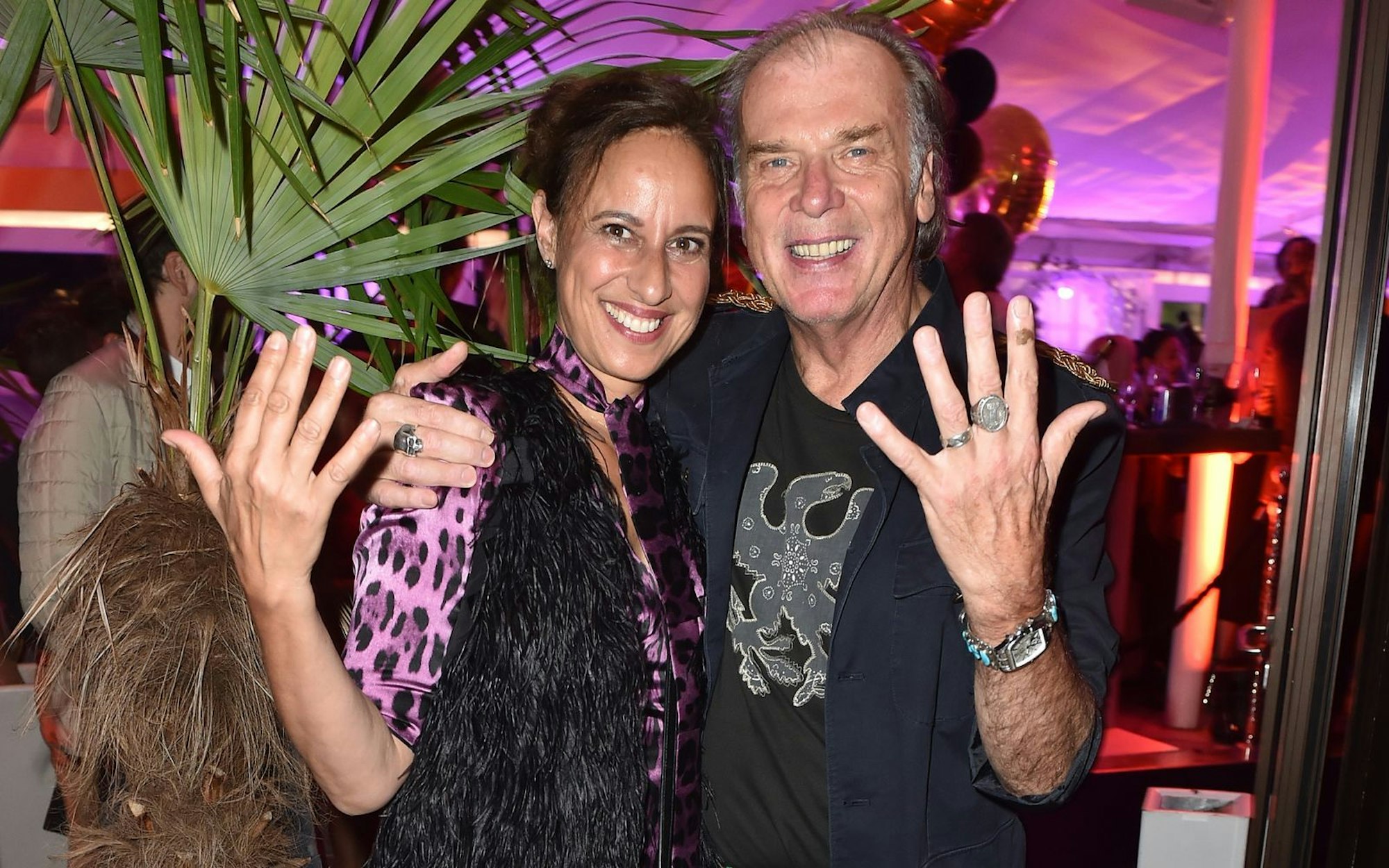 Seit über 30 Jahren sind Wolfgang Fierek und seine Faru Djamila verheiratet. (Bild: Hannes Magerstaedt/Getty Images)