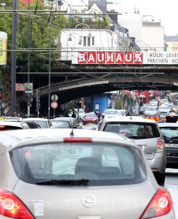Blick auf die Luxemburger Straße: Hier ist es am lautesten (Archivbild).
