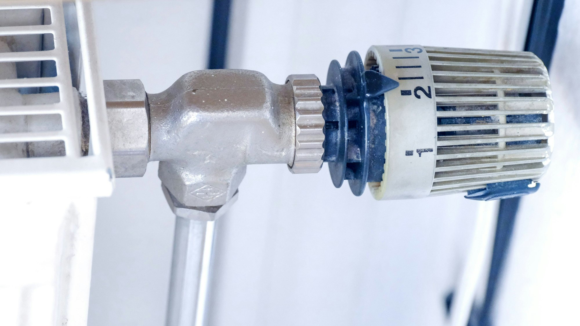 Heizungsthermostat am Heizkörper