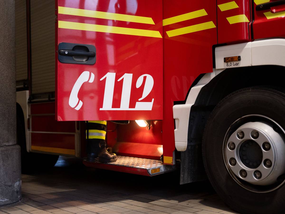 Ein Fahrzeug der Berufsfeuerwehr