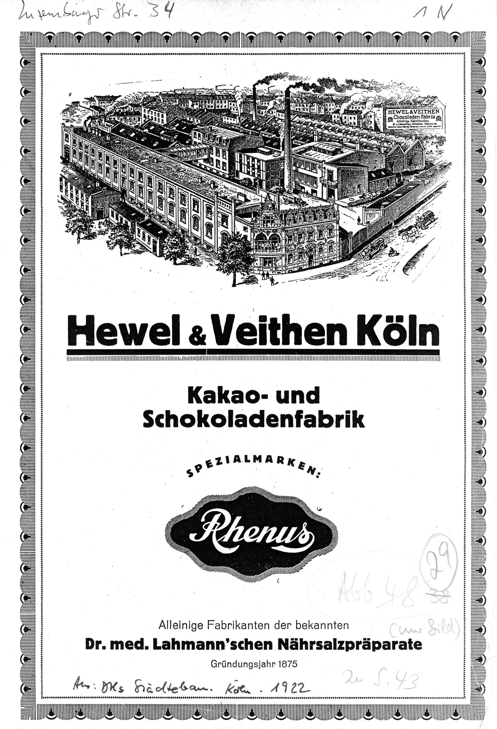 Firmenbroschüre Hewel & Veithen