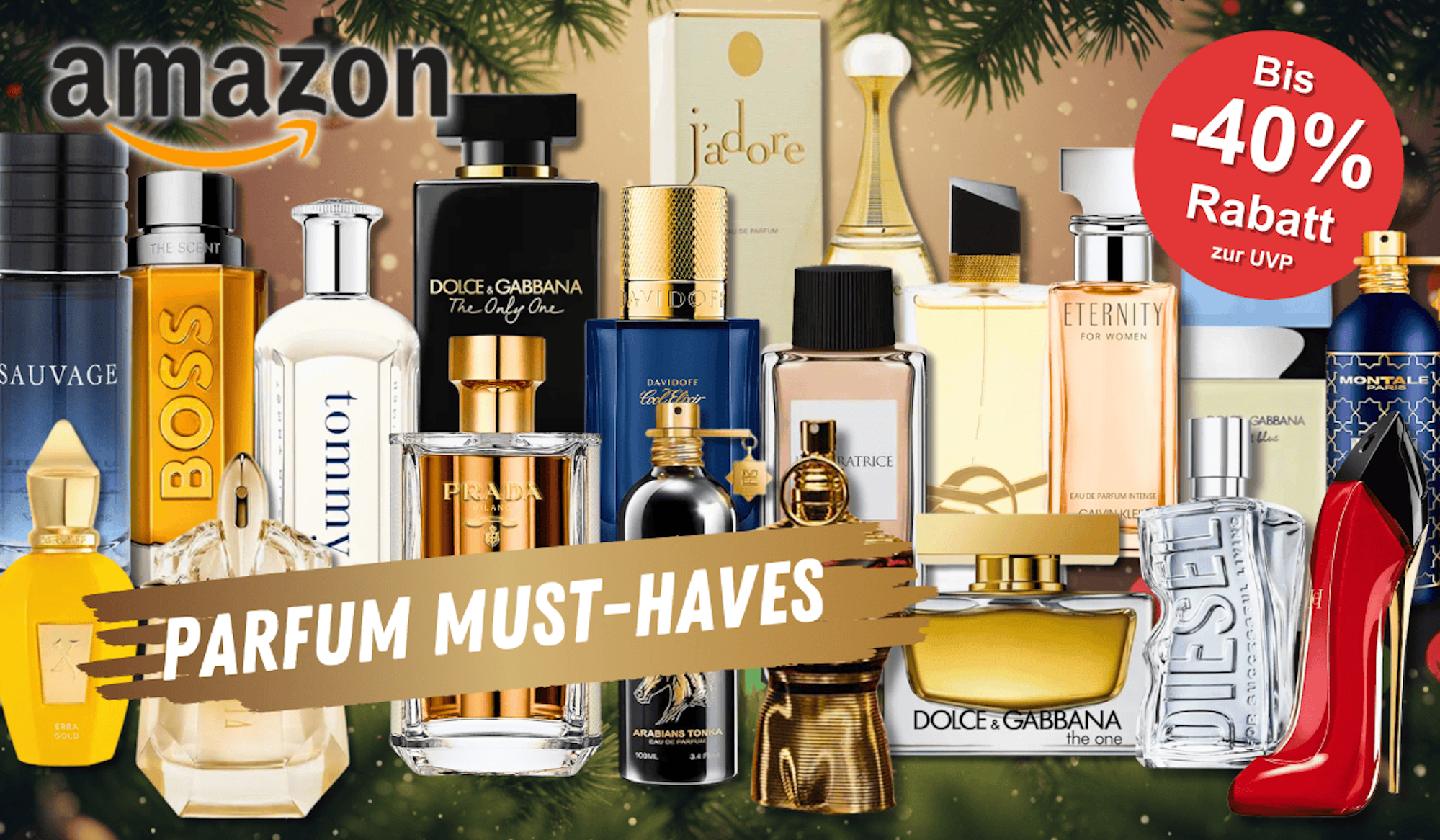 Verschiedene Parfums aus dem Amazon Sale.