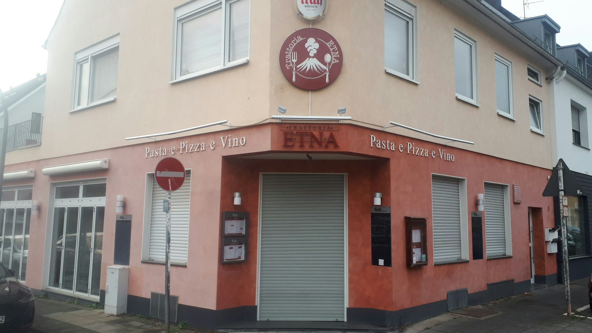 Seit mehreren Wochen ist die Trattoria Etna geschlossen.