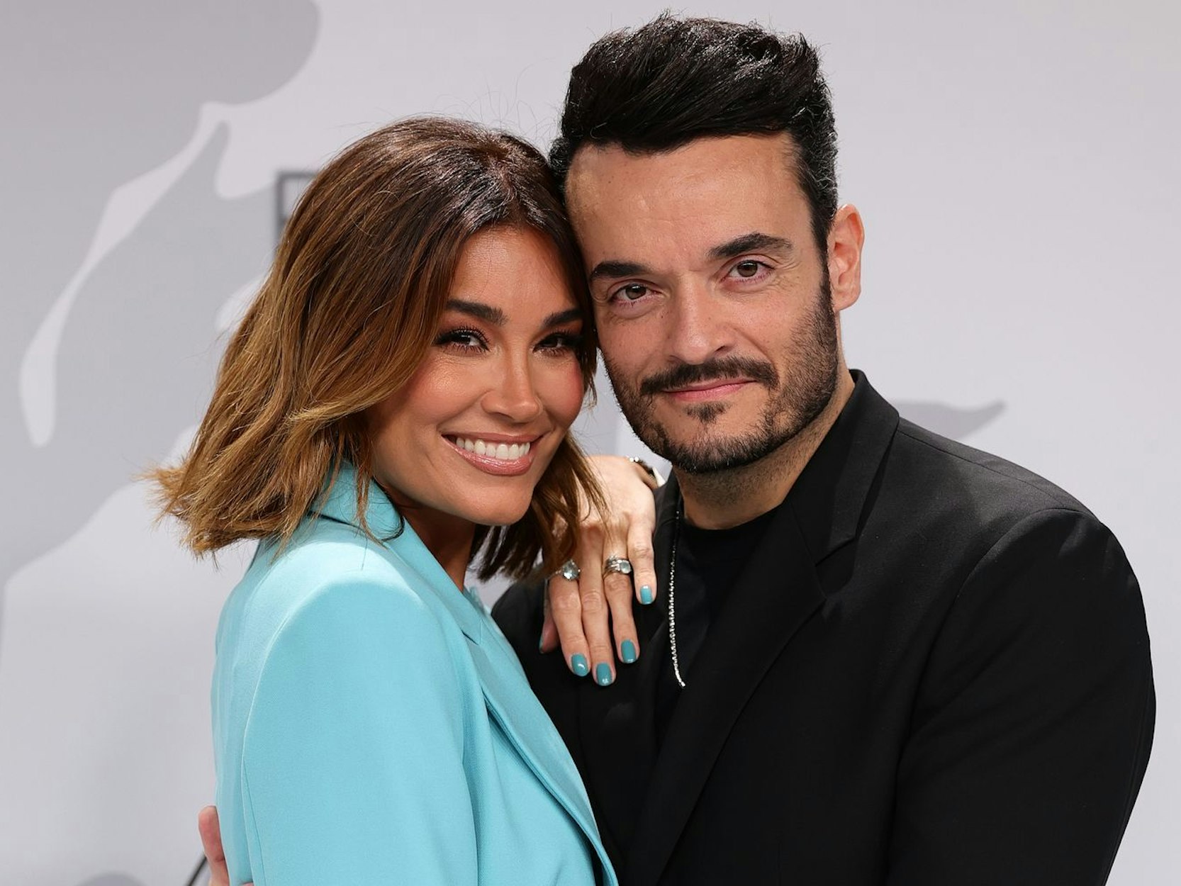 Jana Ina und Giovanni Zarrella treten am Samstag gemeinsam bei „Denn sie wissen nicht, was passiert“ an. (Bild: 2024 Getty Images/Andreas Rentz)