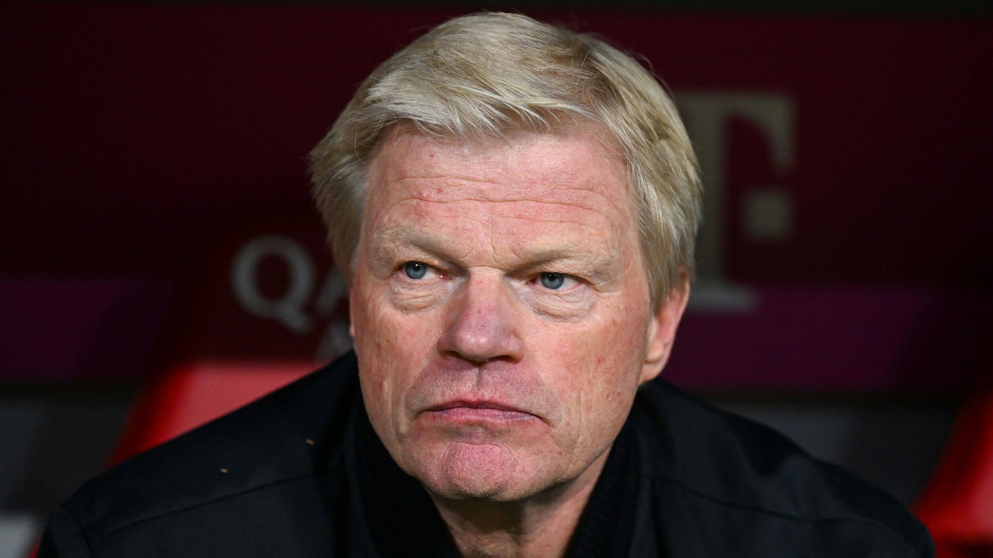 Oliver Kahn, Ex-Vorstandsvorsitzender der FC Bayern München AG, kommt vor dem Spiel in das Stadion.