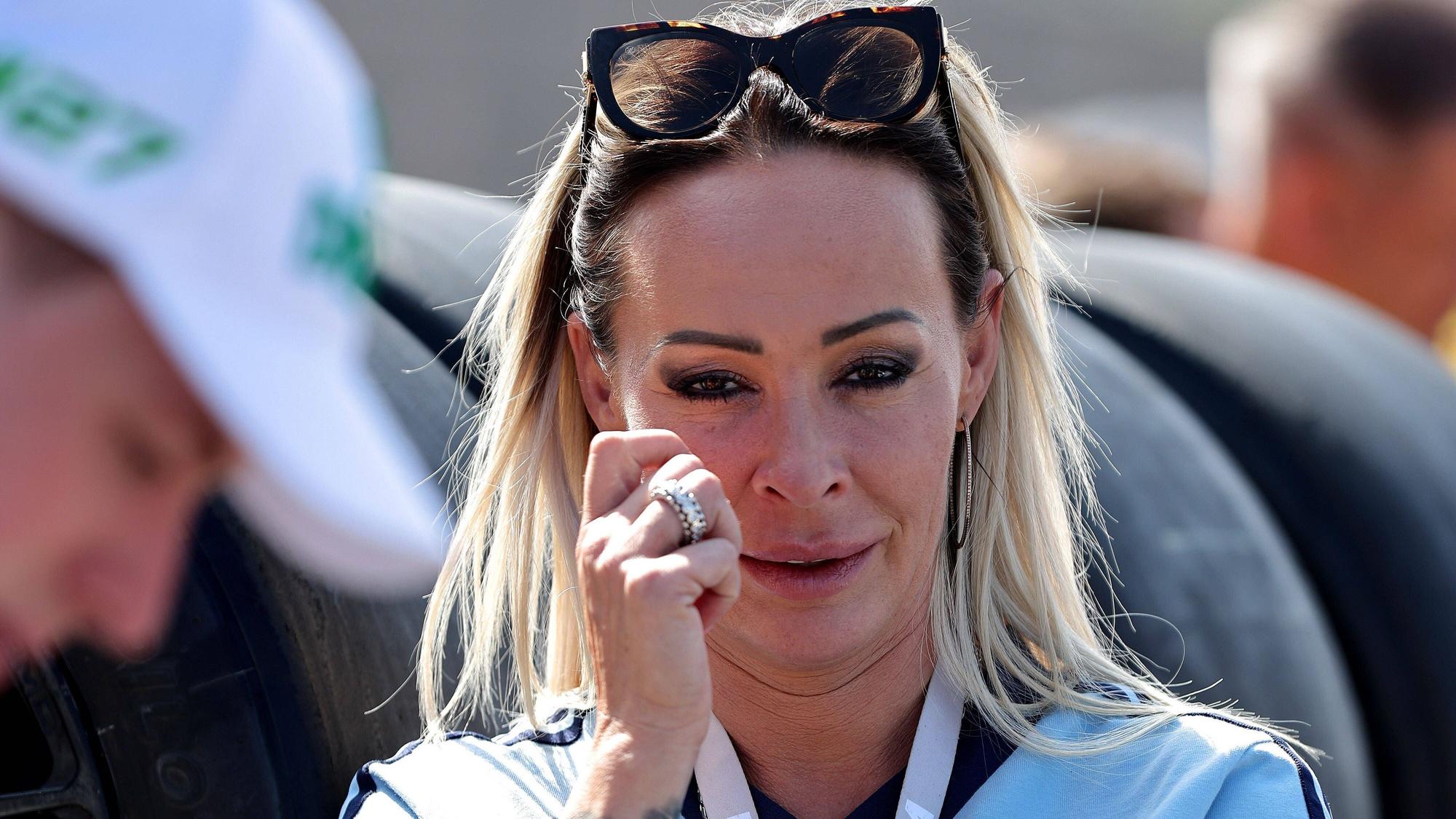 Cora Schumacher beim DTM-Lauf auf dem Nürburgring.