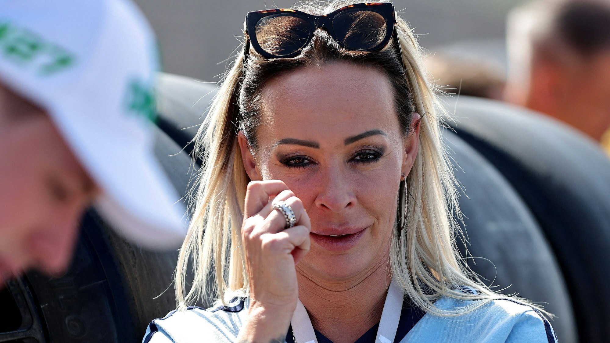 Cora Schumacher beim DTM-Lauf auf dem Nürburgring.