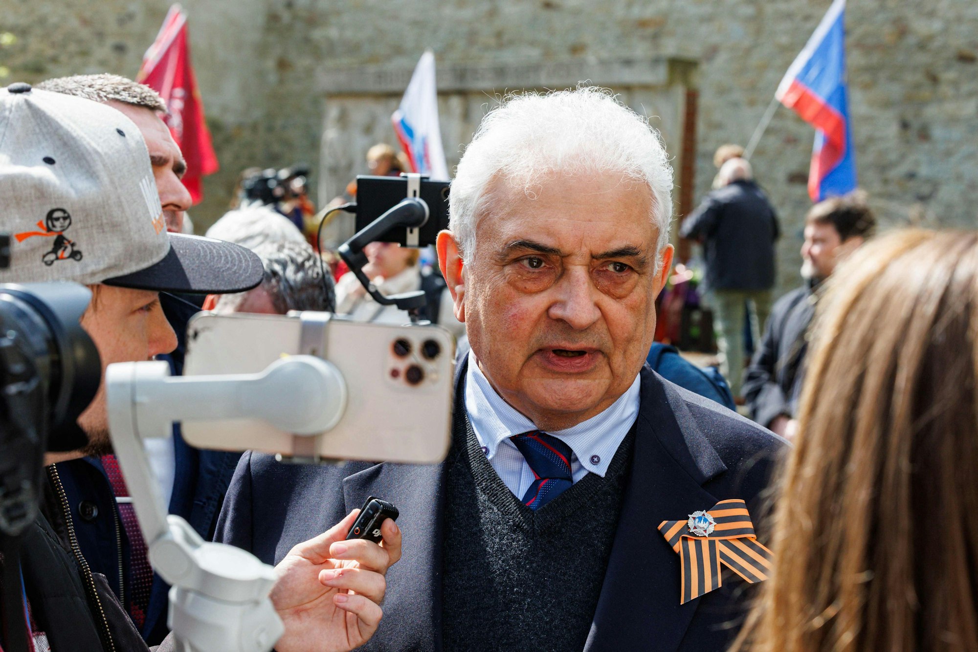 Der russische Botschafter in Deutschland Sergey Nechayev