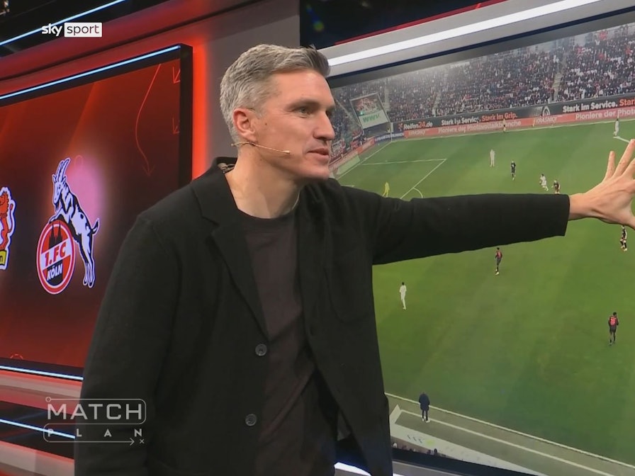 Tobi Schweinsteiger bei Sky im TV.