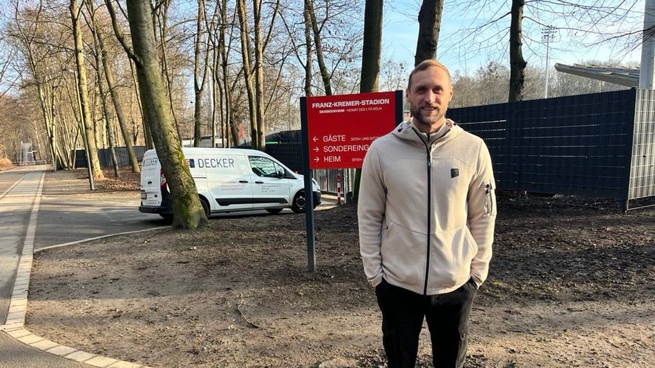Ex-FC-Profi Marcel Risse stattete dem 1. FC Köln am Freitag (12. Dezember) am Geißbockheim einen Besuch ab.