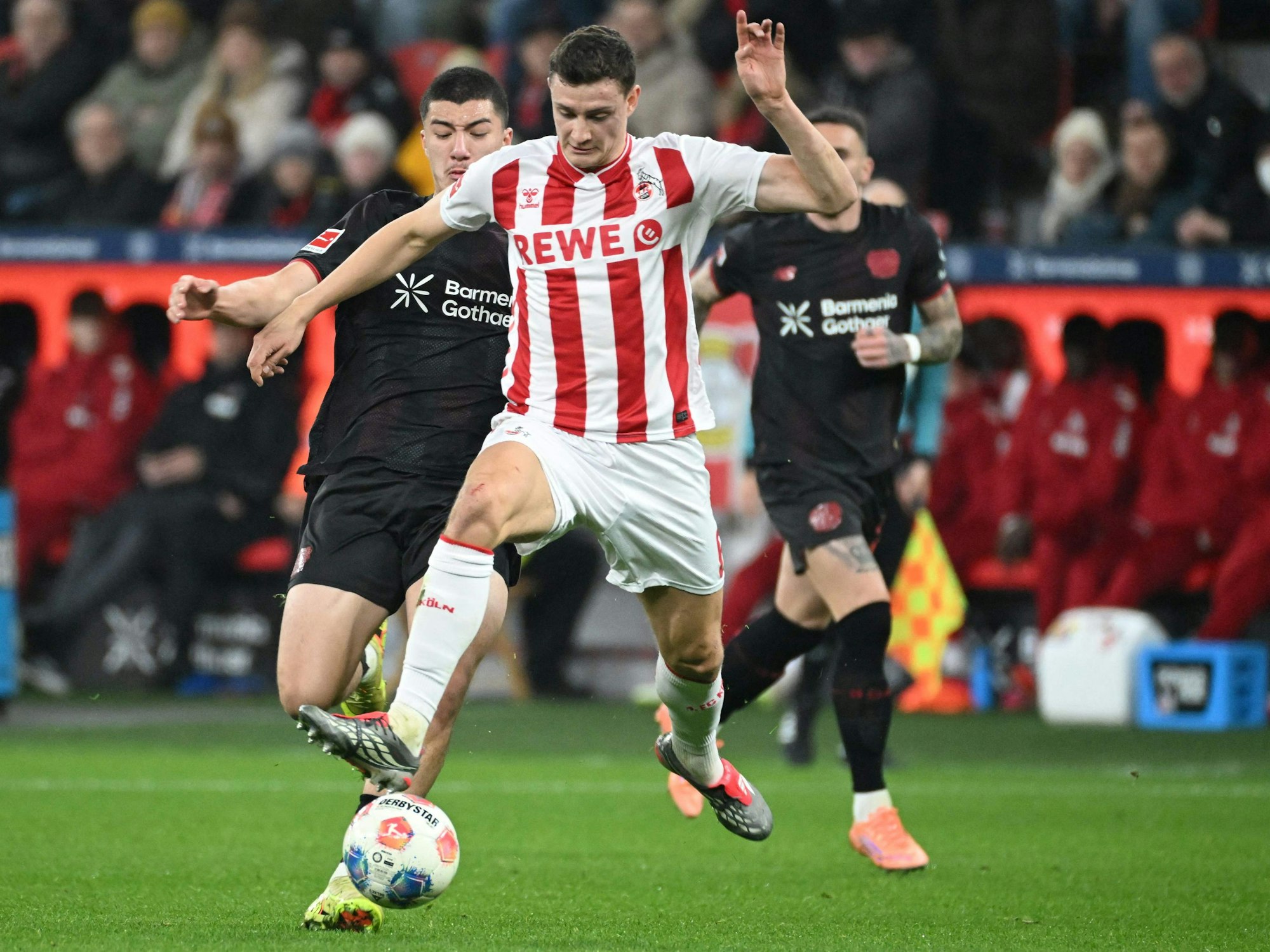 Eric Martel im Duell mit Ibrahim Maza.