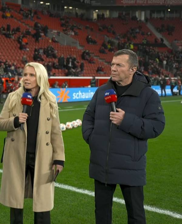 Die Expertenrunde von Sky vor dem Spiel zwischen Bayer Leverkusen und dem 1. FC Köln