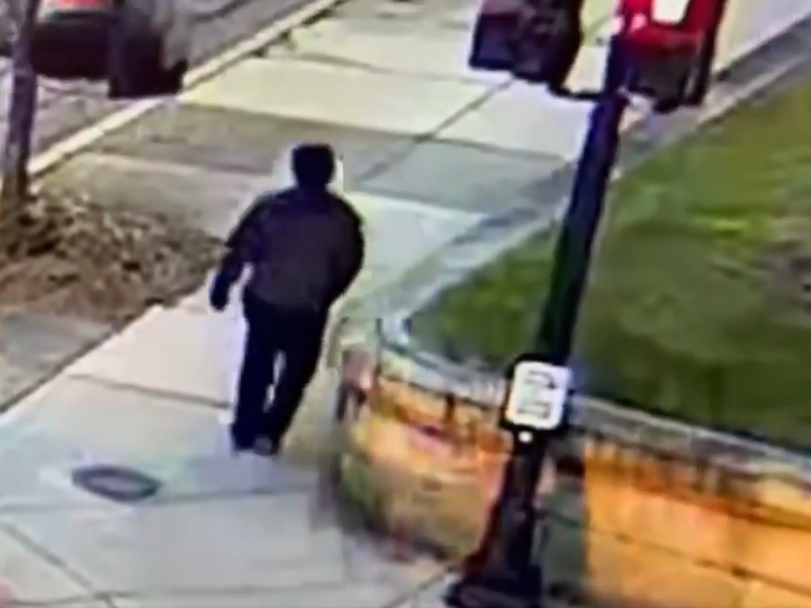 Ausschnitt aus dem Video, das die Polizei von Providence nach den tödlichen Schüssen in Rhode Island veröffentlicht hat.