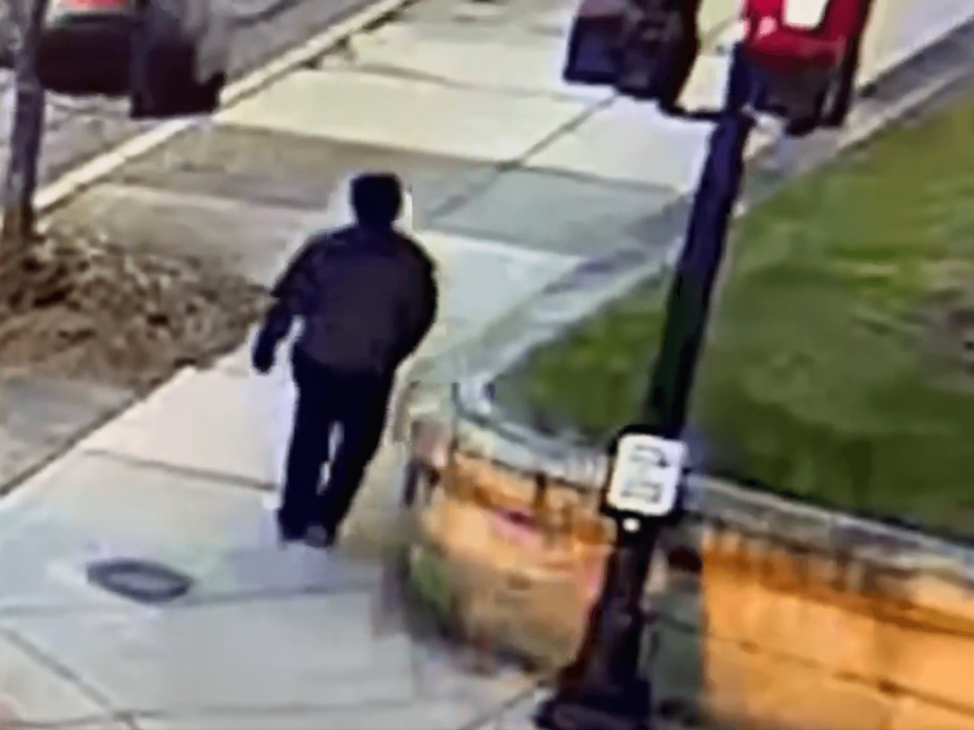 Ausschnitt aus dem Video, das die Polizei von Providence nach den tödlichen Schüssen in Rhode Island veröffentlicht hat.