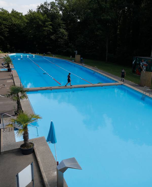 Das Waldbad in Köln-Dünnwald im Sommer 2021