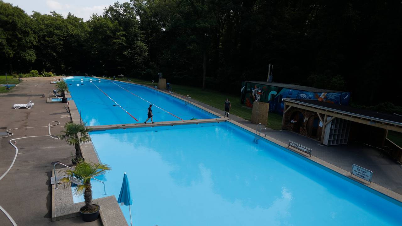 Das Waldbad in Köln-Dünnwald im Sommer 2021