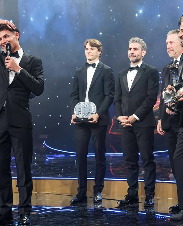 Lando Norris bei der Formel-1-Gala in Taschkent.